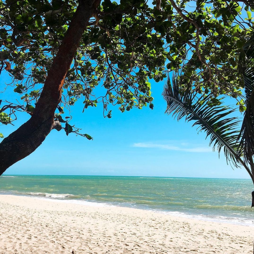 Vista da praia